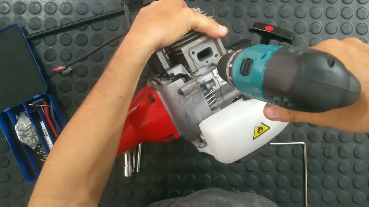 COMO ADAPTAR CARBURADOR STIHL NAS ROÇADEIRAS IMPORTADAS...faça você mesmo! PARTE 1