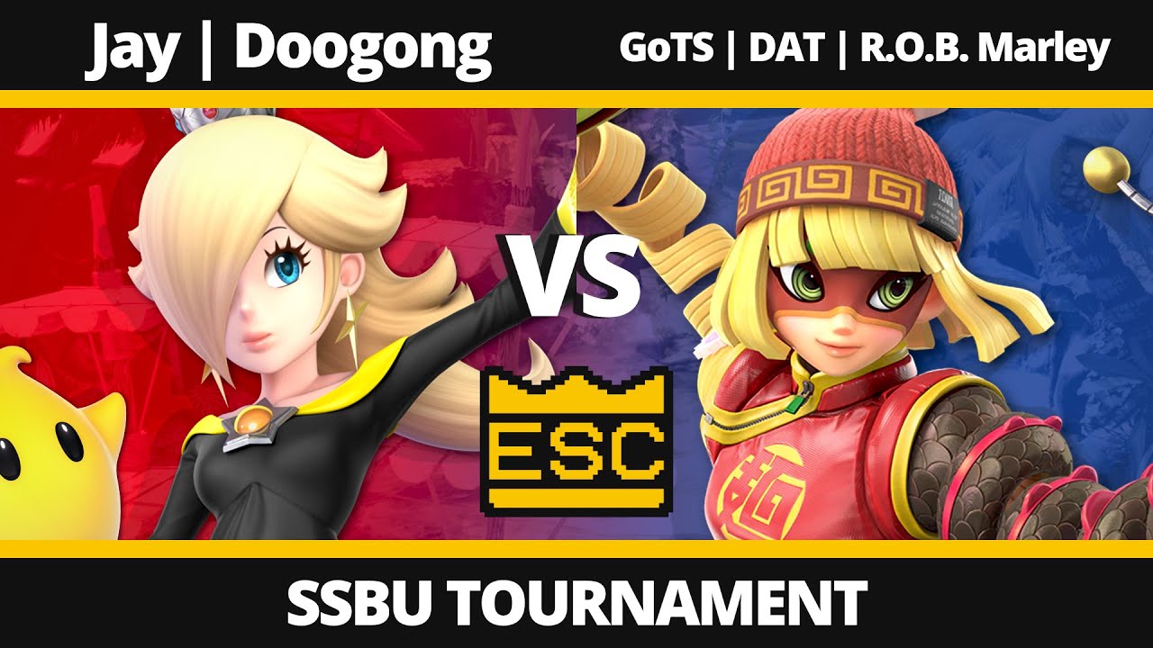 ESC 93: Jay | Doogong (Rosalina & Luma) Vs. GoTS | DAT | R.O.B. Marley (Min Min) - SSBU Tournament