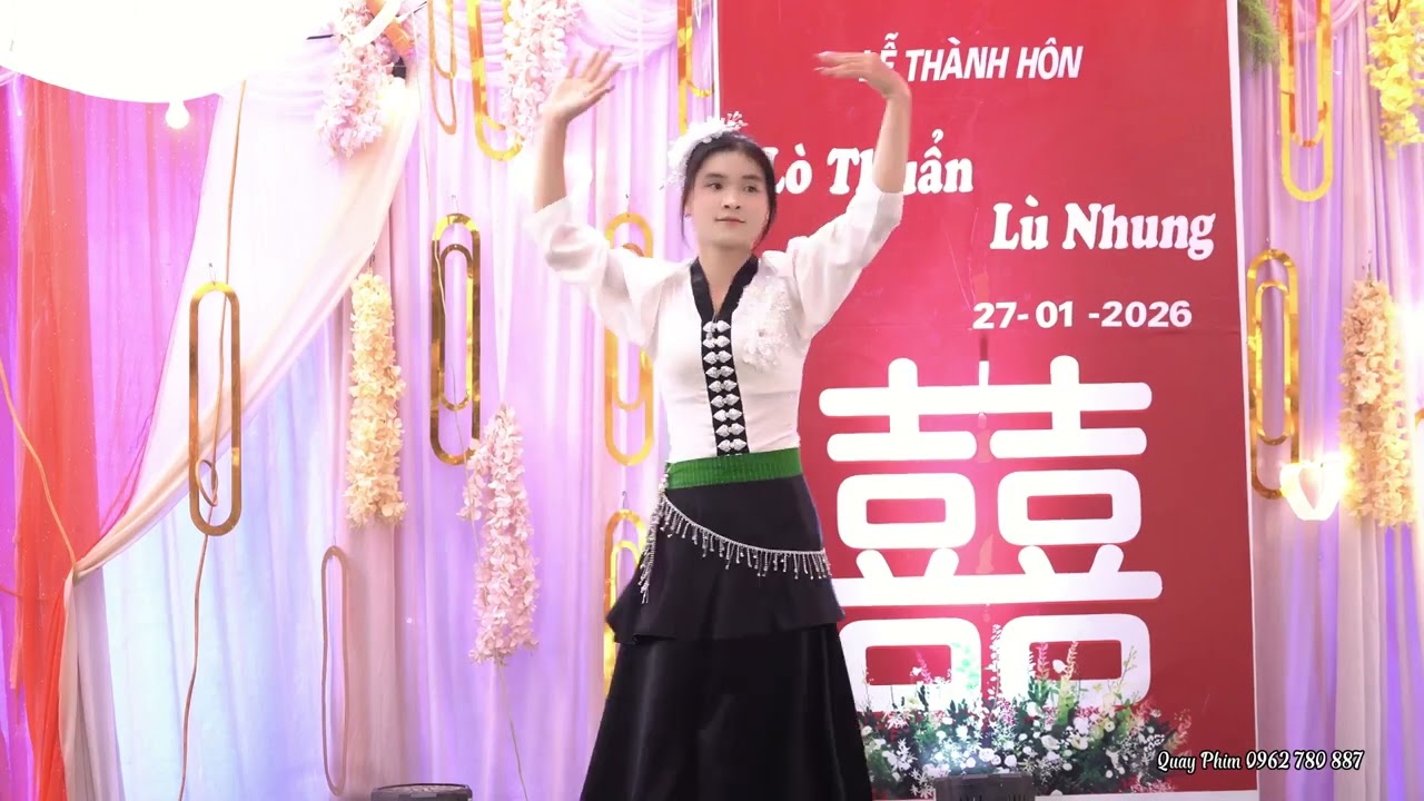 Vũ điệu AI I AI đội văn nghệ gd mừng lễ thành hôn Lò Thuẩn _ Lù Nhung bản púa xe xã quỳnh nhai
