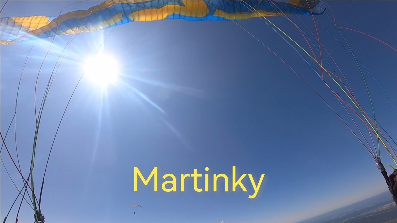Paragliding Martinske Hole 3.6.2023, klapance