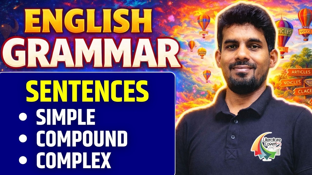 Simple , Complex and  Compound Sentences Trick | TGT PGT English Grammar | Complete Concept |