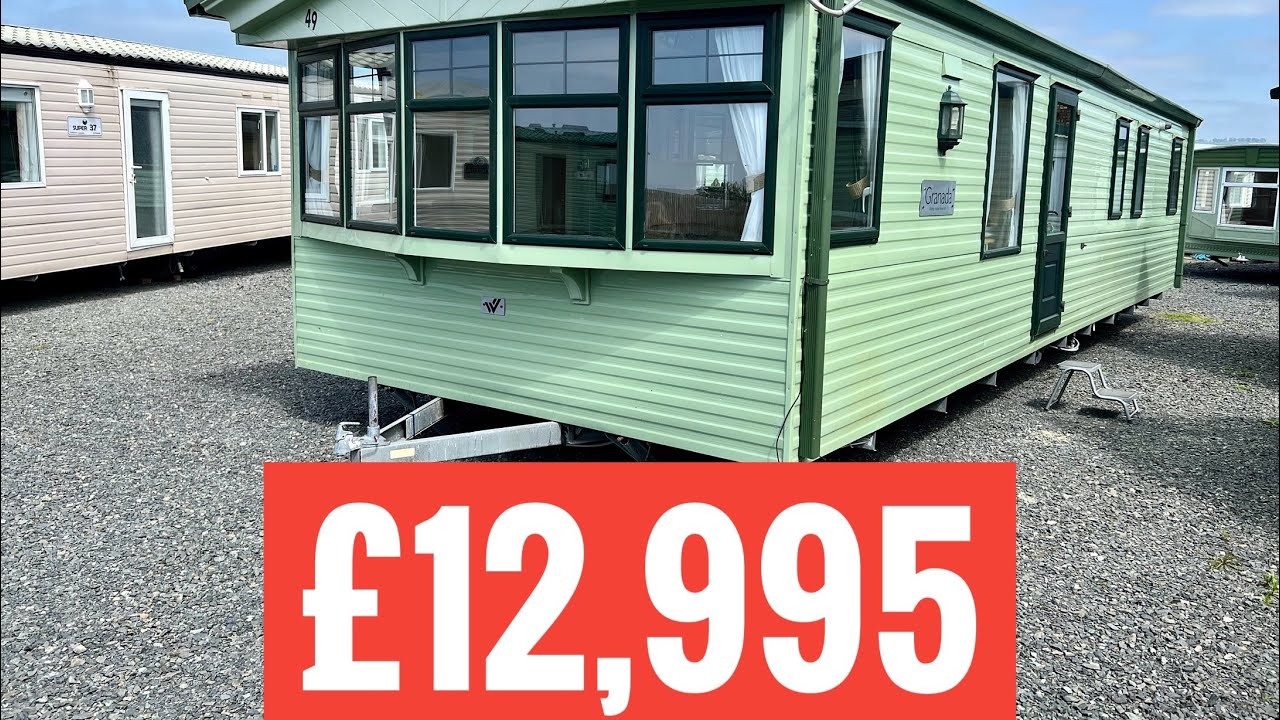 Offsite static caravan for sale Scotland UK wide delivery available Willerby Granada 38x12 3 bedroom