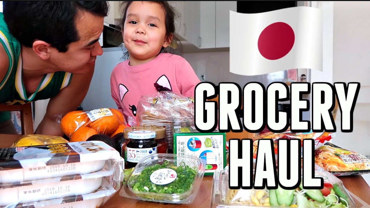 JAPANESE GROCERY HAUL! -  ItsJudysLife Vlogs