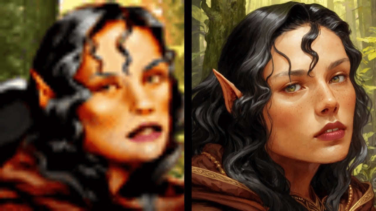 Homm3 Hero Portrait Remaster: Rangers