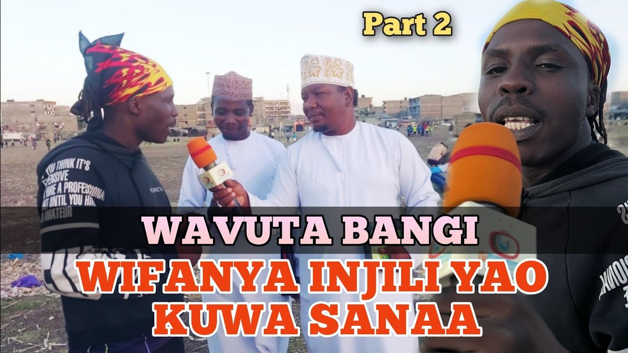 BANGI SIO MCHICHA!! MSANII WA NYIMBO ZA INJILI ANATUNGA MISTARI LAKINI BIBLIA YUPO SUFURI