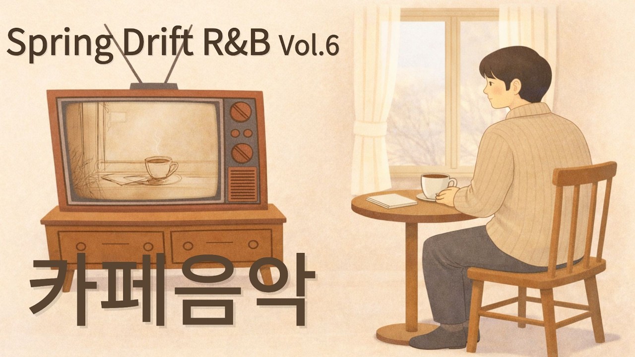 Spring Drift R&B Vol.6 ☕ Музыка для весеннего кафе [playlist] | Спокойный R&B для работы и отдыха