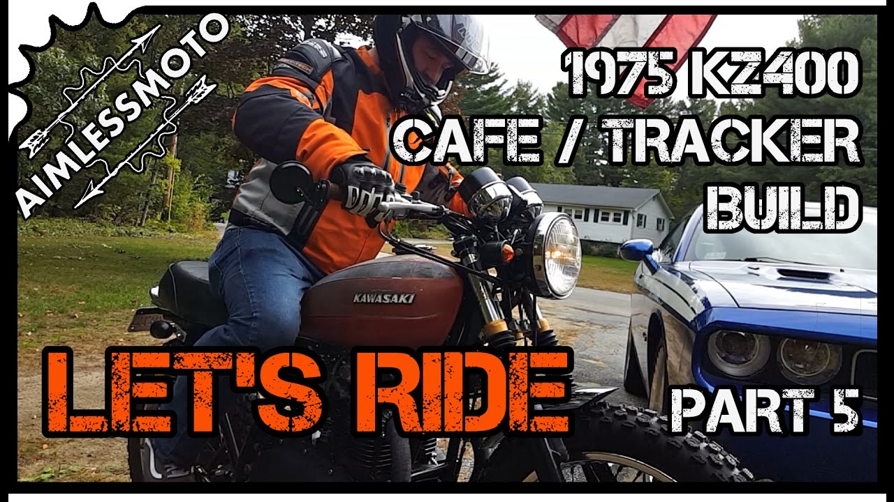 First Ride | KZ400 Tracker Build | PART 5