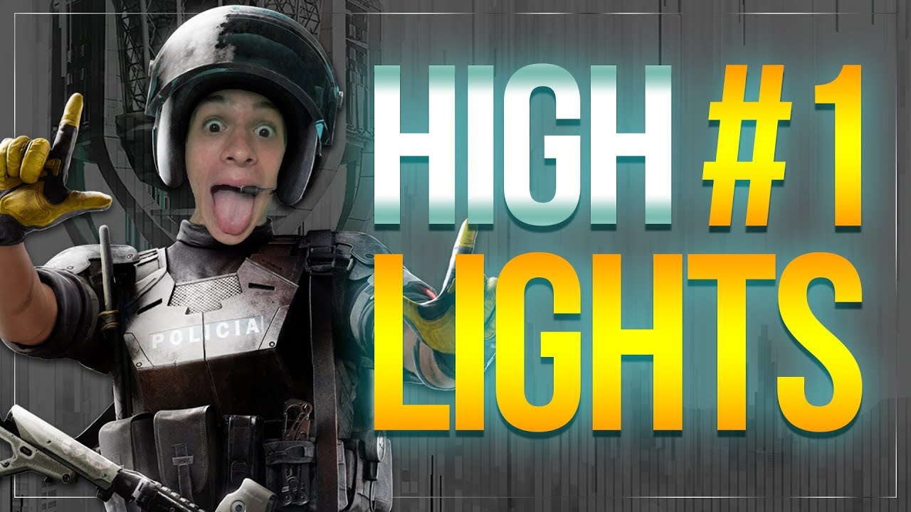 LagoLights #01 - Rainbow Six Siege Best Moments! HighLight 18 MIL INSCRITOS! - [Lagonis]