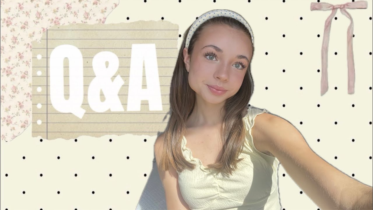 Q&A 🦢🍰 answering all of your questions (Auslansjahr USA) Emilia Krupka 