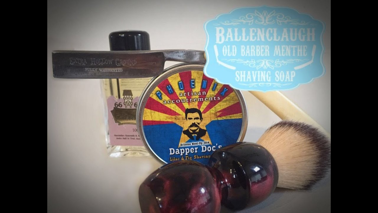 New Stuff: Dapper Doc from PAA and Ballenclaugh Old Barber Menthe