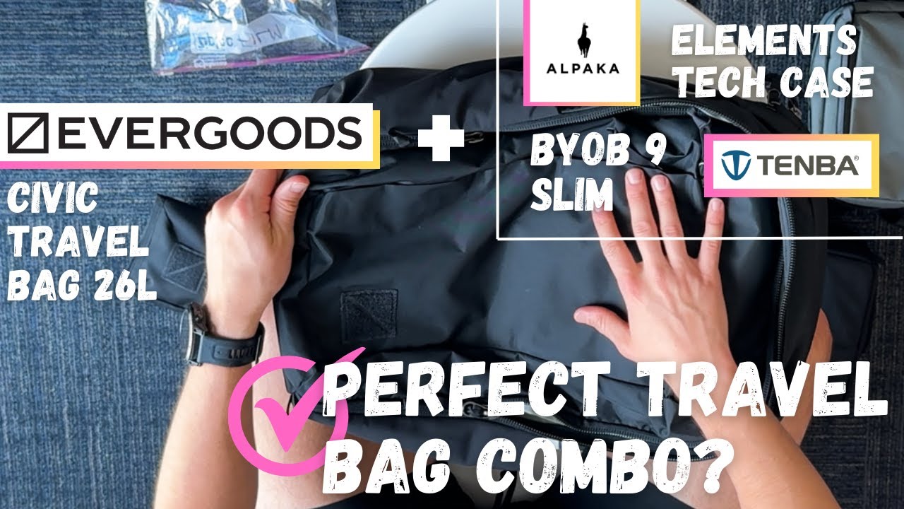 Best Bag Combo I've Found Yet - Evergoods CTB 26L, Alpaka Elements Tech Case, Tenba BYOB 9 Slim