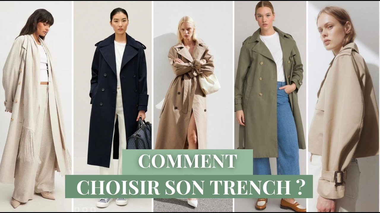 Comment choisir son TRENCH : coupe, longueur, matières, couleurs ?