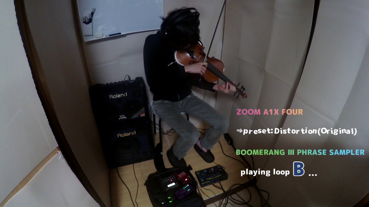 Superstition【Violin loop】~バイオリンとエフェクター~