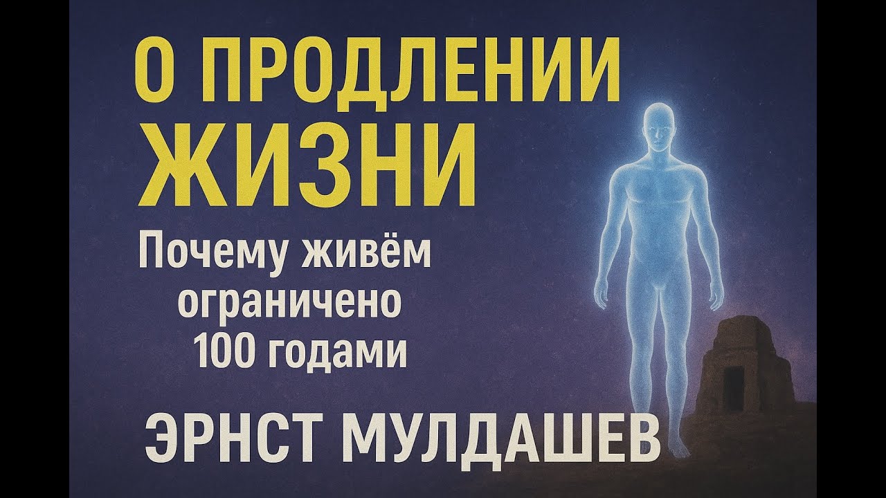 Профессор Эрнст Мулдашев. Можем ли мы жить дольше 120 лет?