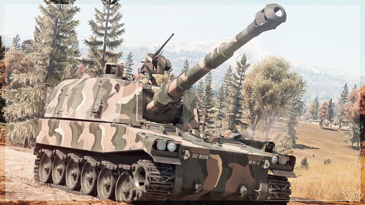155MM DERP TANK | ARTY INBOUND (War Thunder Type 75 155)