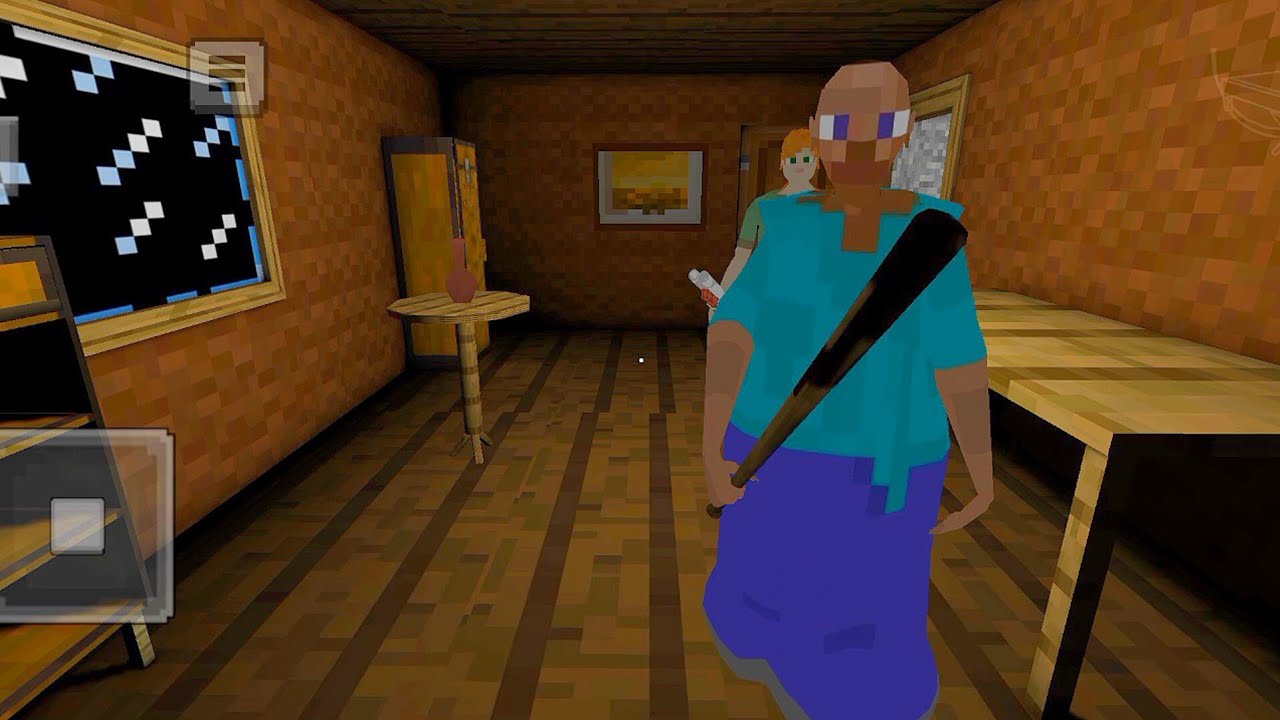 GRANNY MINECRAFT HORROR HOUSE MODE | PLAYING AS GRANNY IN GRANNY 1