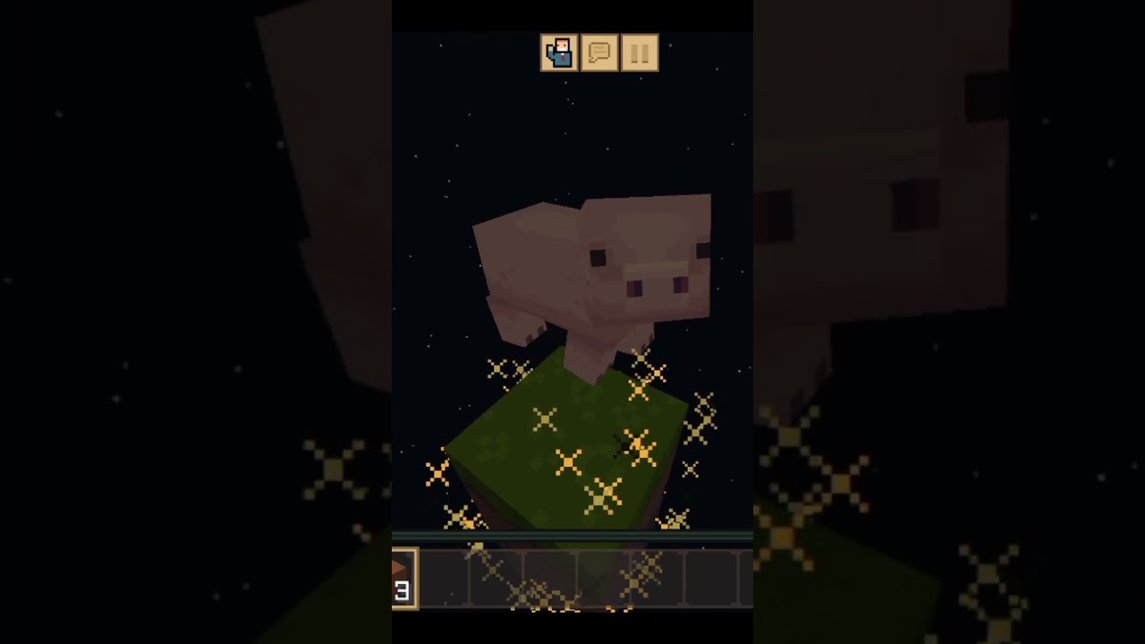 One Block Sky Block in Crafting and building?!?! #shorts #minecraft #craftsman #lokicraft #fyp
