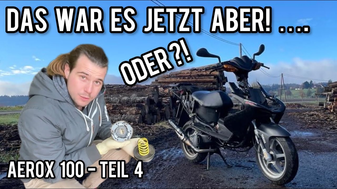 PROBLEM bei Aerox 100 ENDLICH gefunden?! Malossi 125ccm Teil 4 | WT-GARAGE