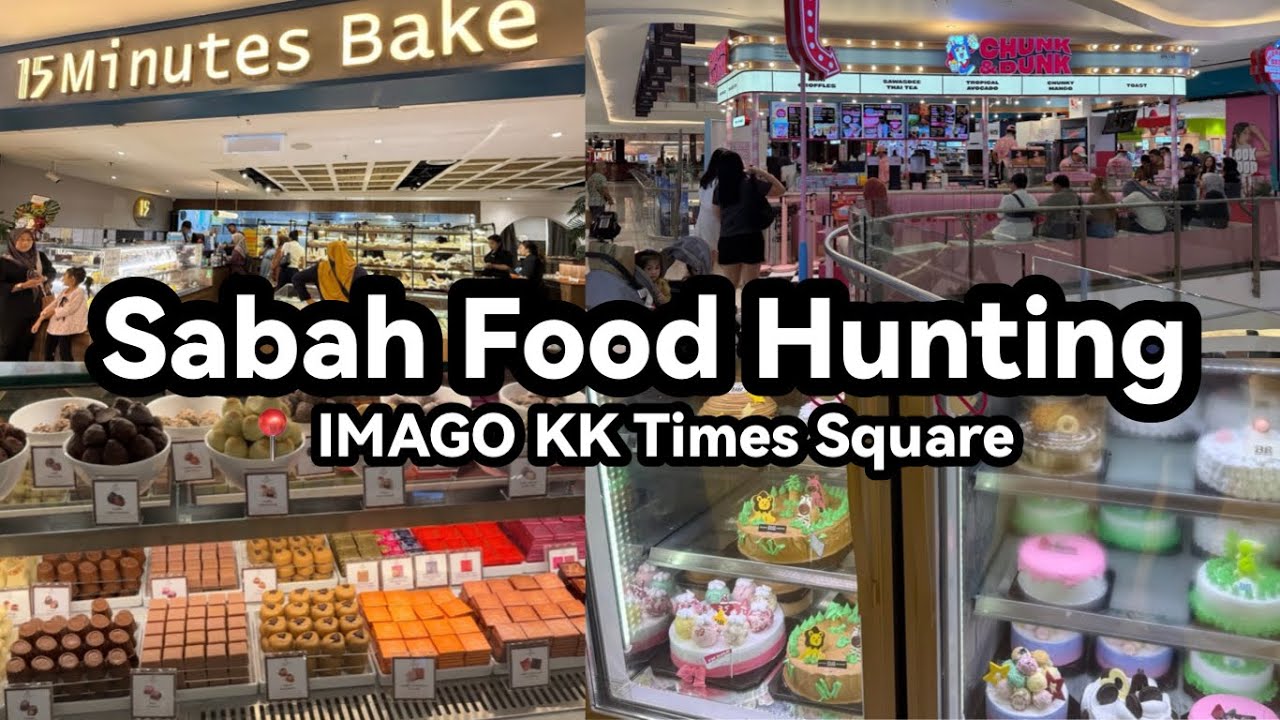 Sabah Food Hunting Spot, IMAGO KK Times Square | Malaysia Shopping Mall Food Tours