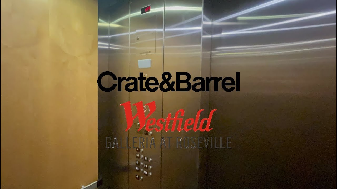 Schindler HT Hydraulic Elevator - Crate & Barrel, Westfield Galleria at Roseville - Roseville, CA
