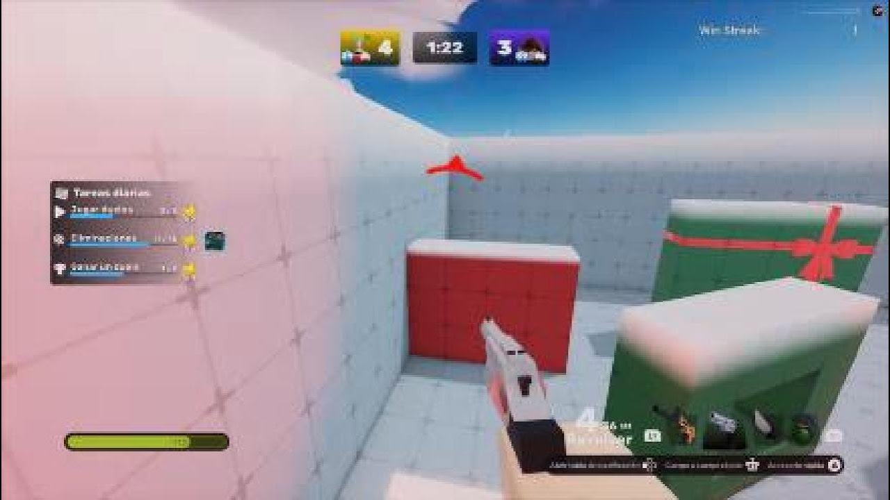 Jugando con un amigo
