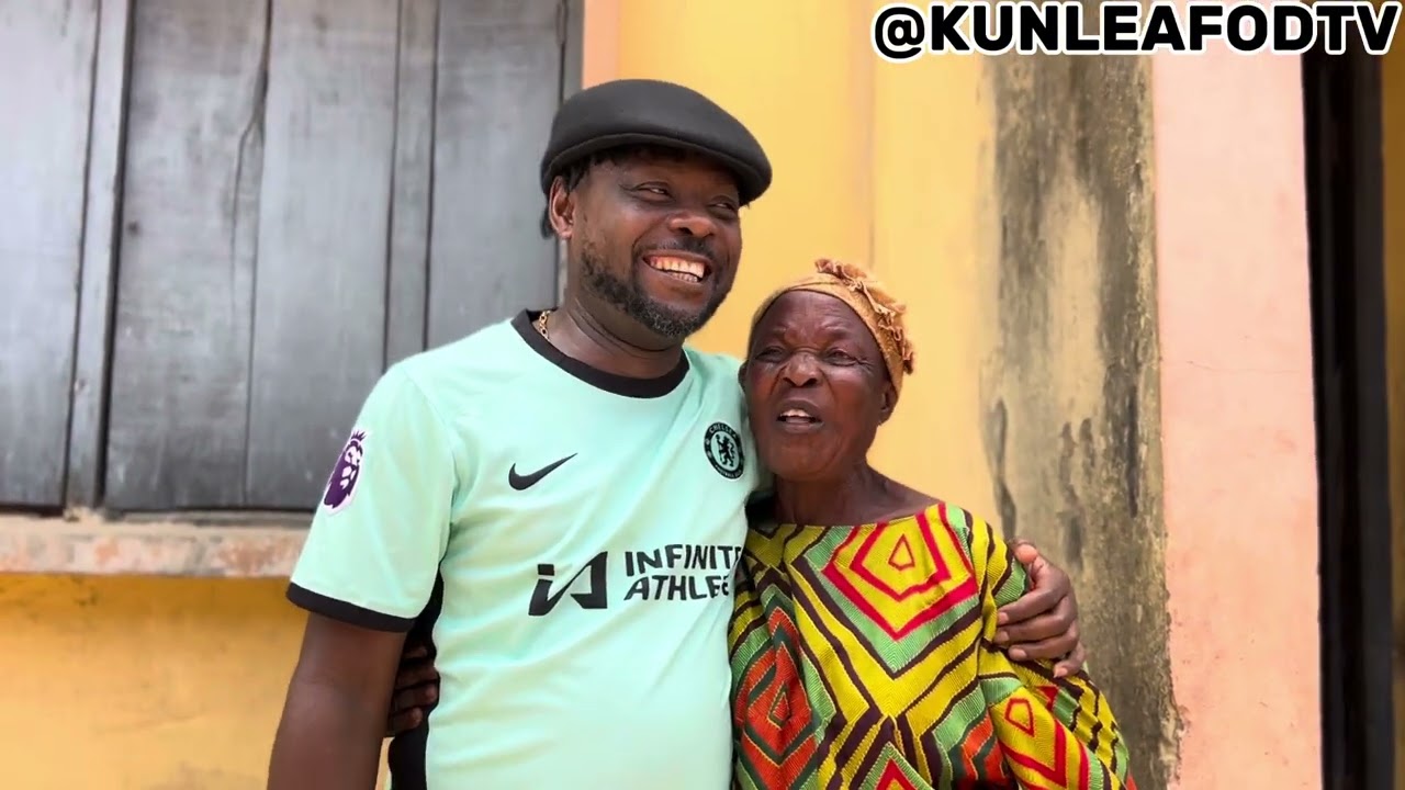 Kunle Afod made mama  mobo toro toro dance for joy .. emotional moment