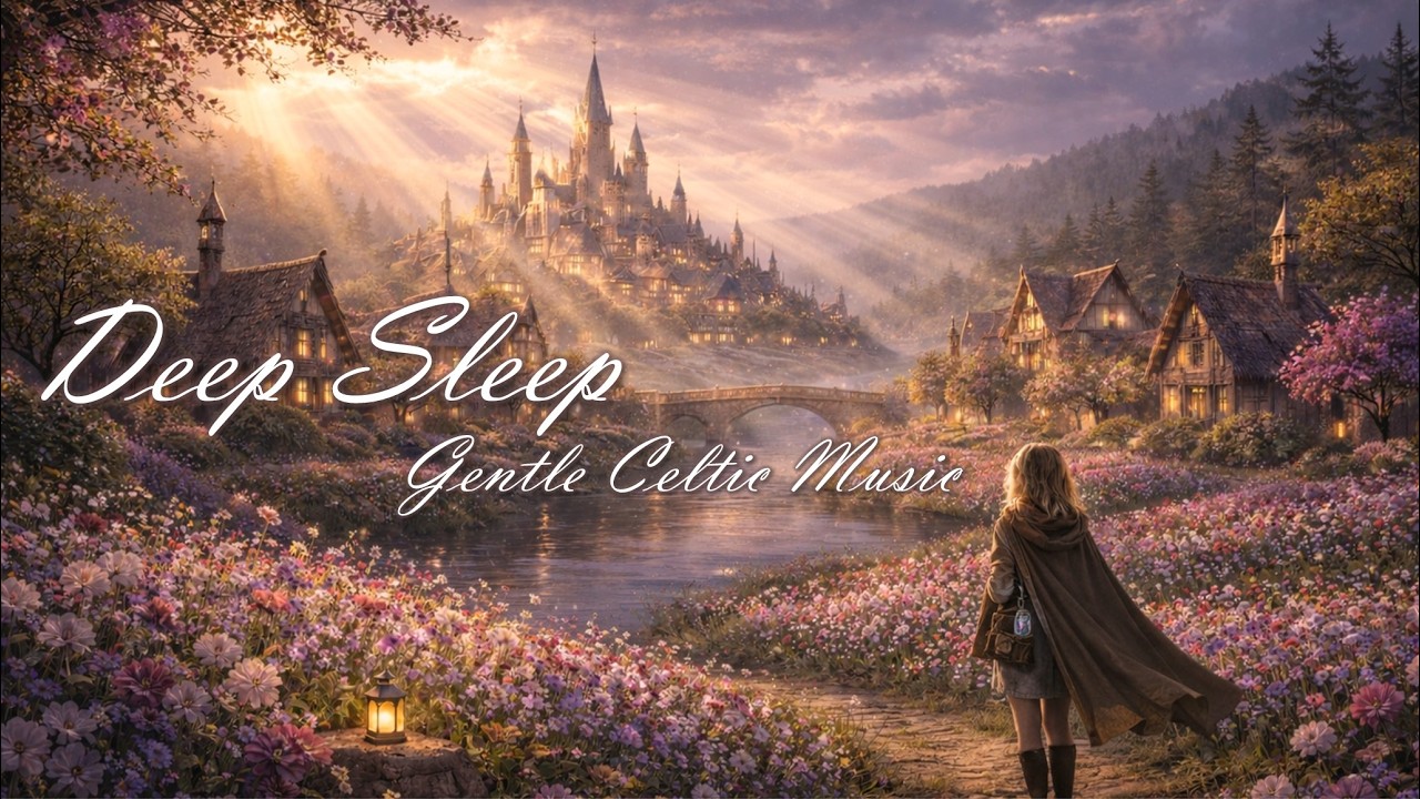 Celtic-inspired Dream-like Fantasy Ambient for Deep Sleep | Quiet Midnight Air
