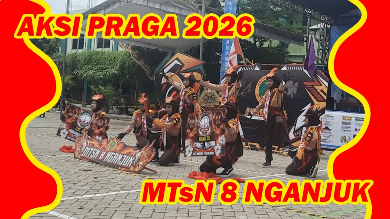 Rakamasandi MTsN 8 Nganjuk | Festival Yel Pramuka Aksi Praga 2026