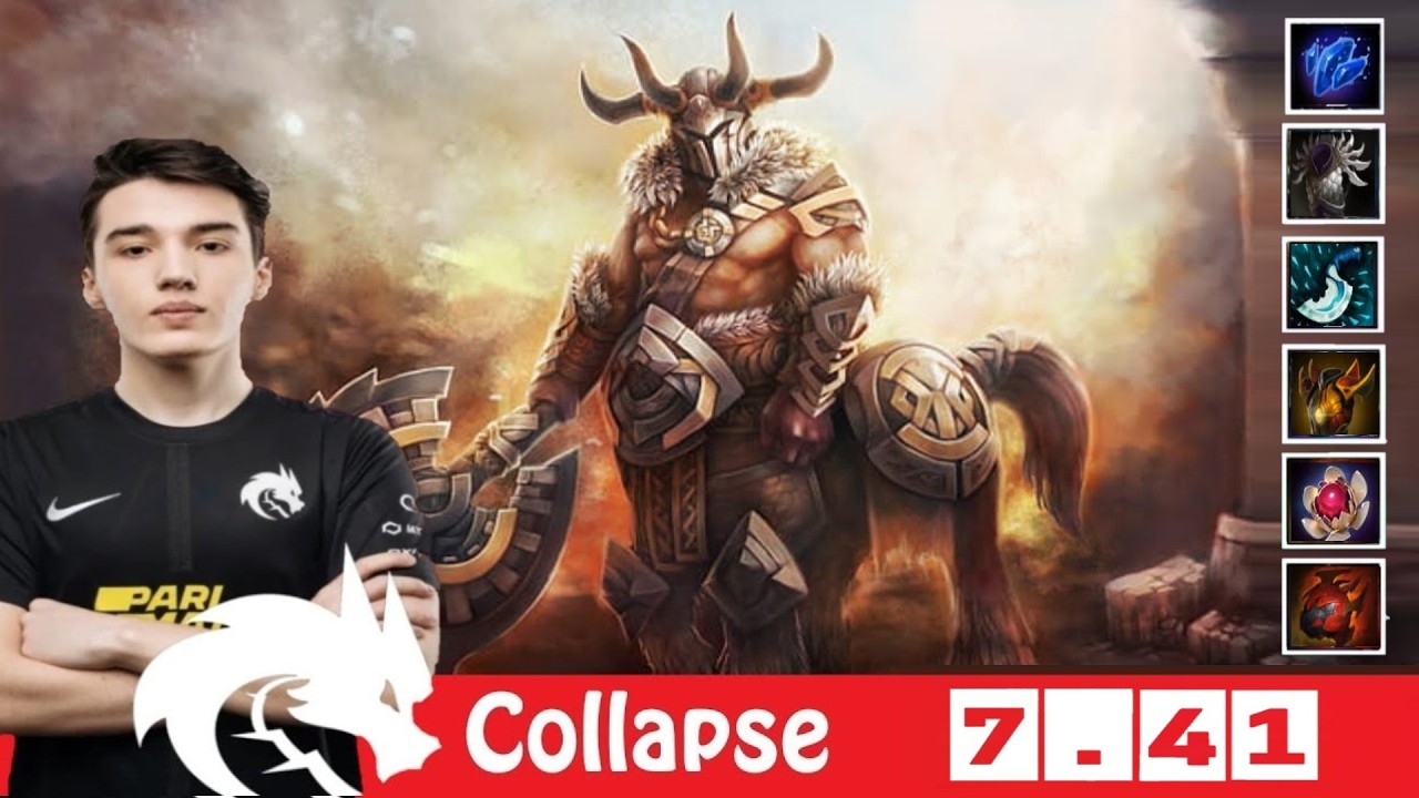 [DOTA 2] TSpirit.Collapse CENTAUR WARRUNNER [TEAM SPIRIT vs NIGMA] [ESL ONE BIRMINGHAM] [7.41]
