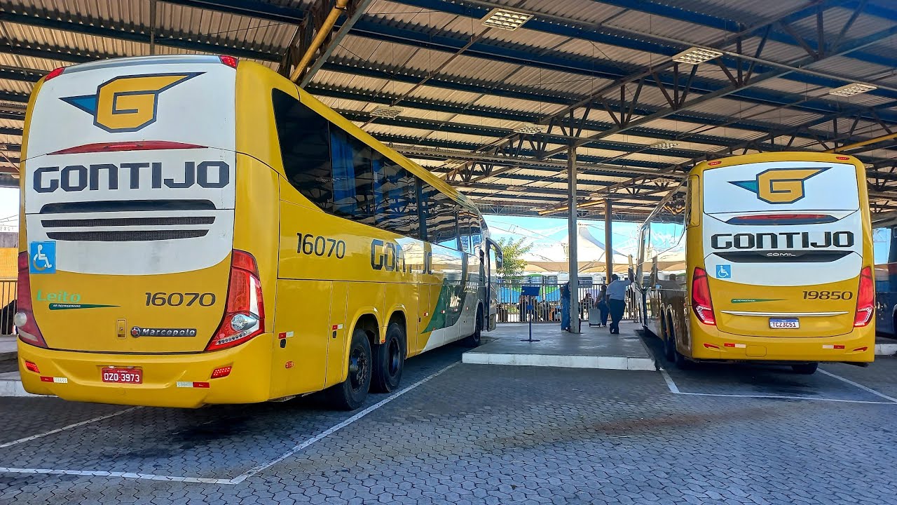 GONTIJO DOMINOU! MOVIMENTAÇÃO DE ÔNIBUS NA RODOVIÁRIA DE VILA VELHA (ES)