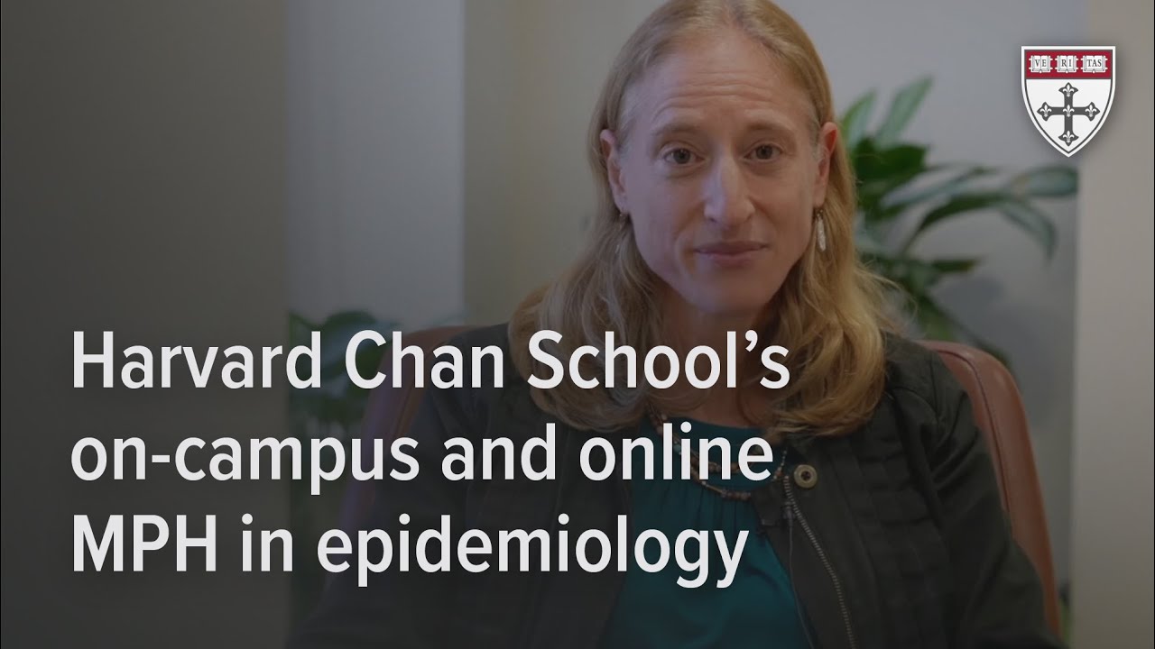Harvard Chan School&rsquo;s on-campus and online MPH in epidemiology