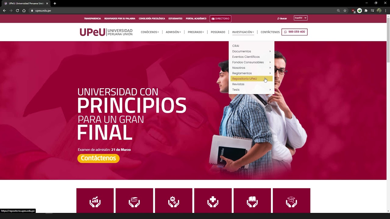 TUTORIAL REPOSITORIO UPEU