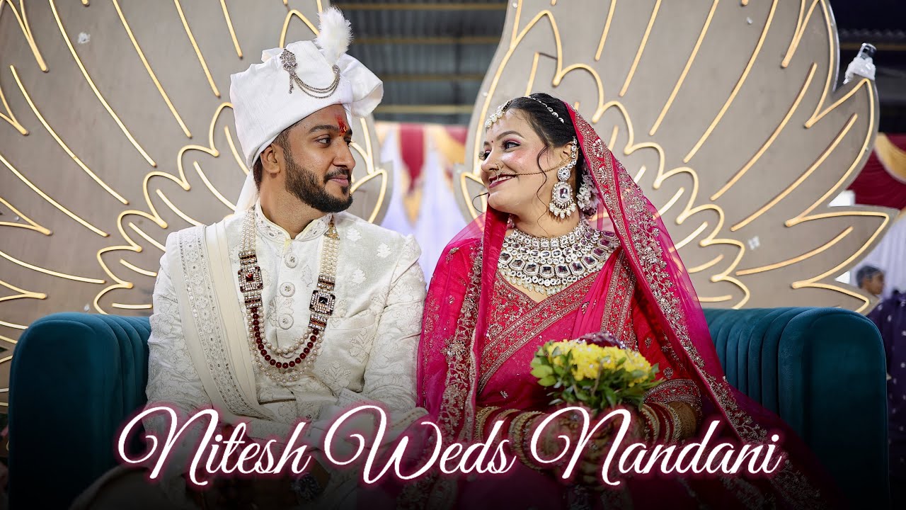 Nitesh Weds Nandani ❤️ |Wedding cinematic |UP Wedding | Omkar karande photography present 