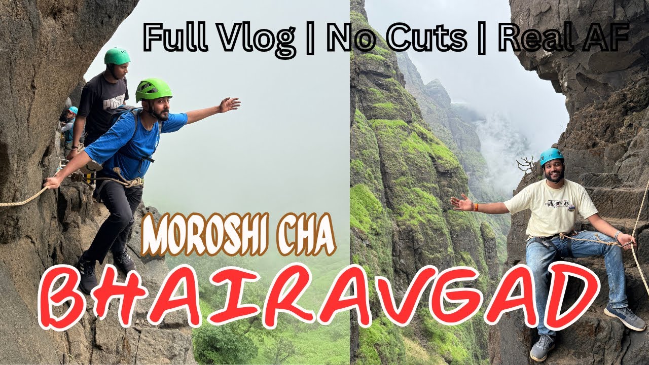 Moroshi Cha Bhairavgad | Full Vlog | Maharashtra Forts | | Sahyadri Mountains | Anantsonivlogs