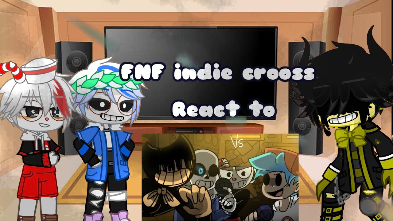 ||GC||FNF indie cross||react to||I'm back to FNF||Lazy