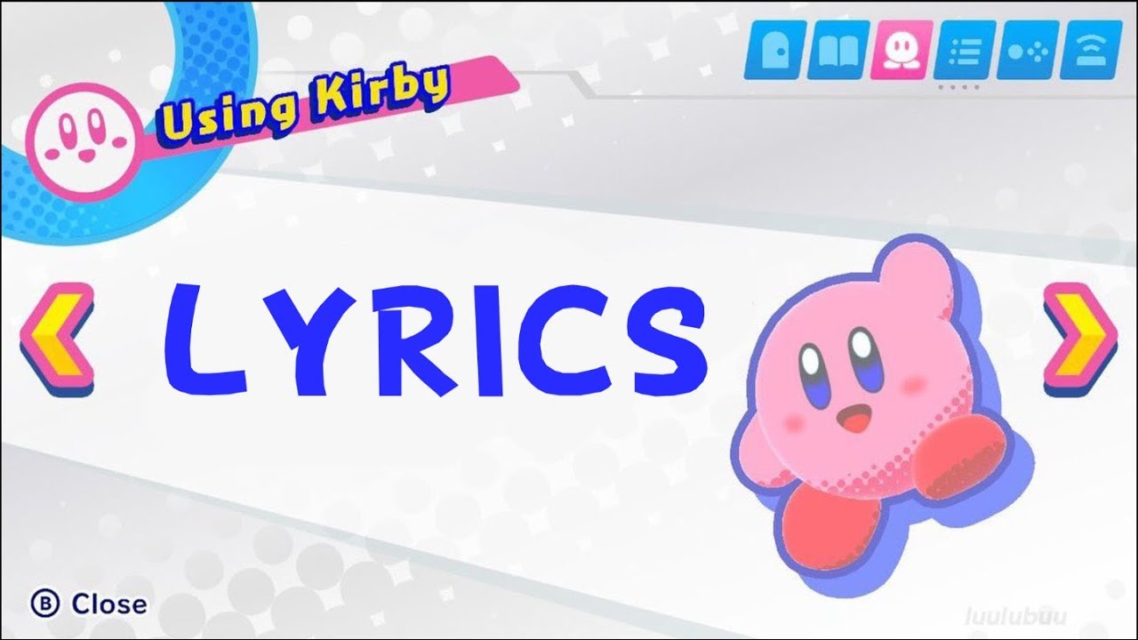 Green Tree Memories WITH LYRICS (English) (Super Kirby Clash Credits)