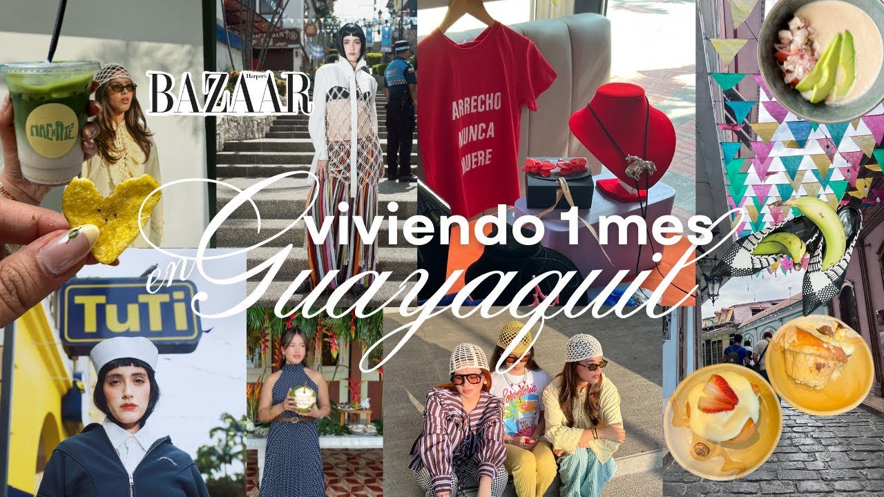 VLOG ¿Cómo es vivir 1 mes en Guayaquil,Ecuador? ⭐ ¡Harper's Bazaar nos publicó! BTS photoshoot