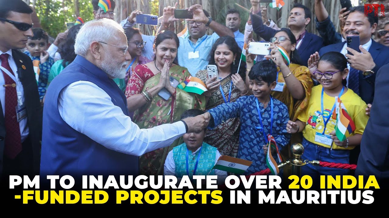 PM Modi to inaugurate over 20 India-funded projects in Mauritius