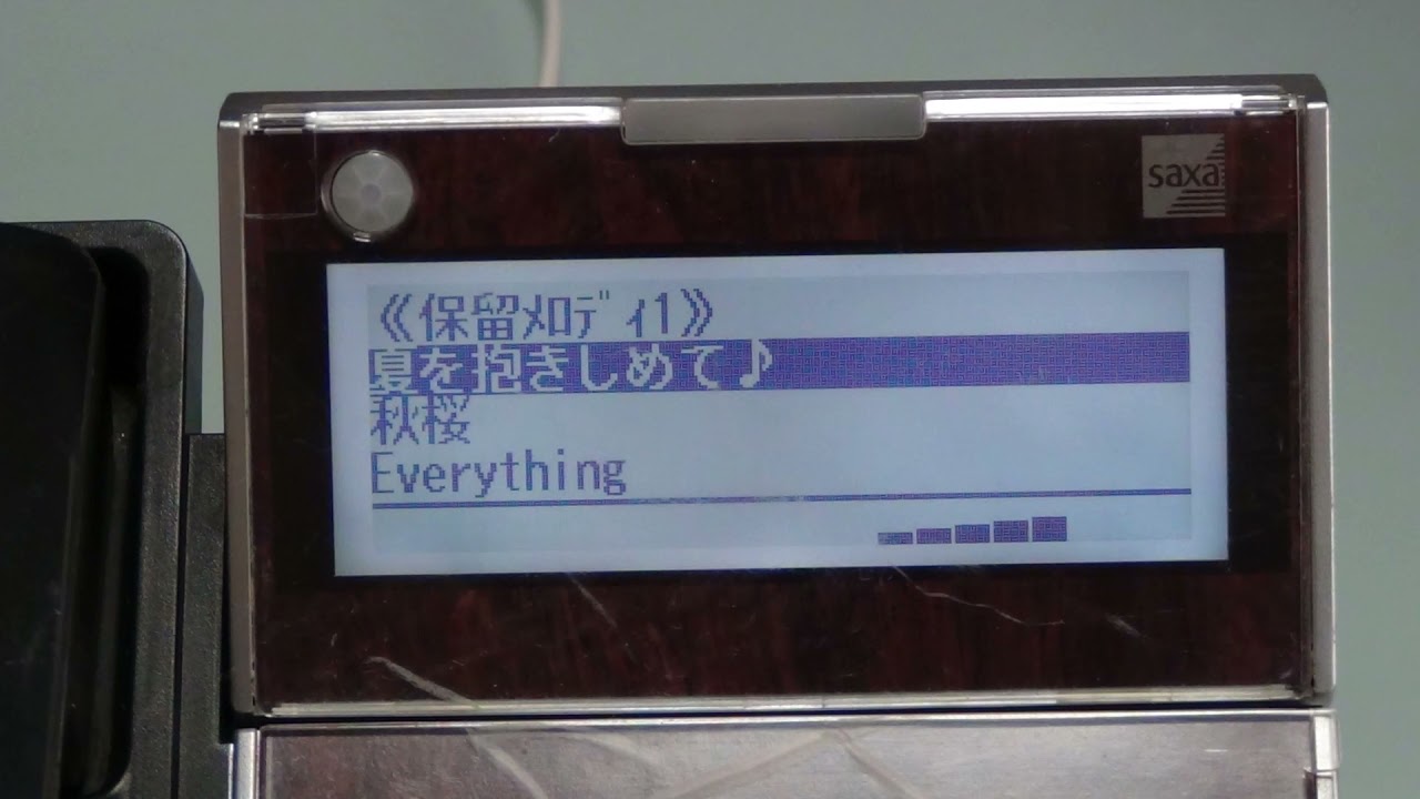 SAXA プラティアⅡ PT1000Ⅱ 内蔵メロディー ビジネスフォン   クロスコア/ IPオフィス