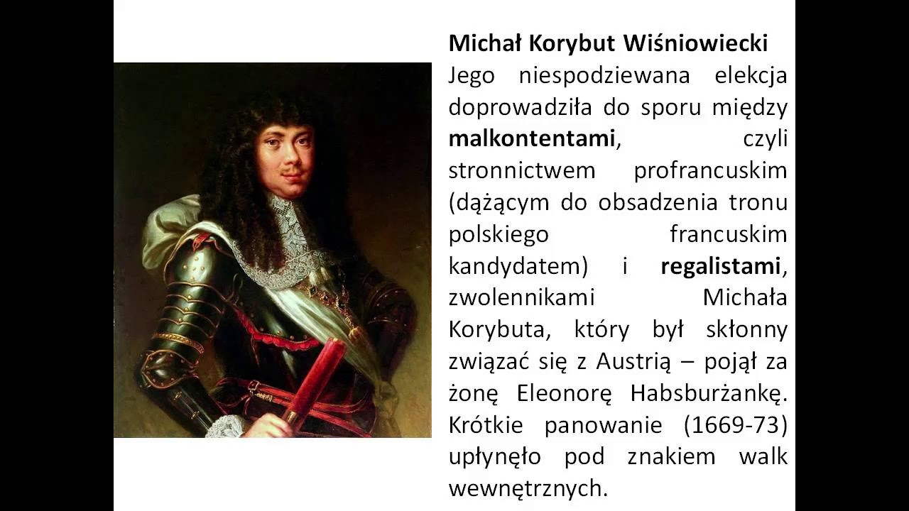 Polska polityka zagraniczna w II połowie XVII w