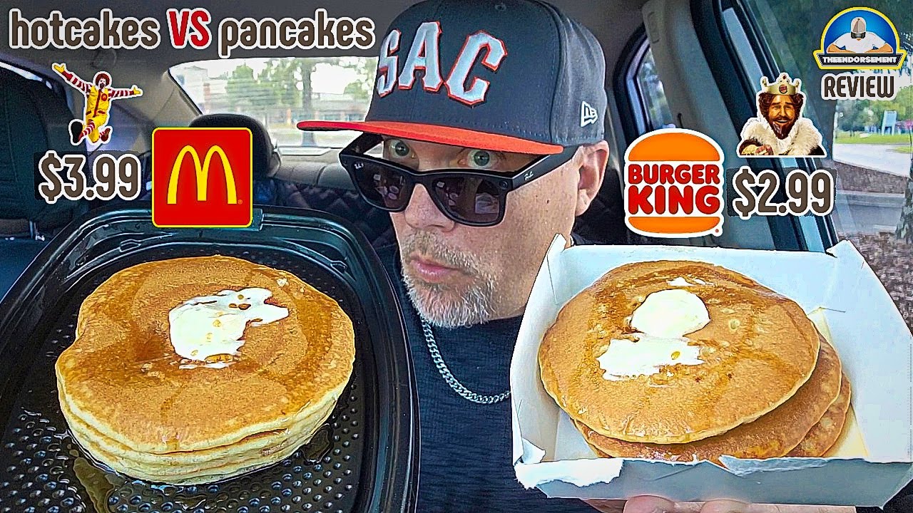Burger King® Pancakes VS McDonald's® Hotcakes! 👑🤡🥞|  Who Came Out On Top? | theendorsement