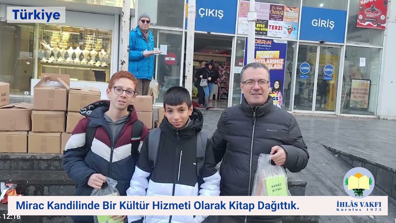 Mirac Kandili Kitap Dağıtımı - 2026