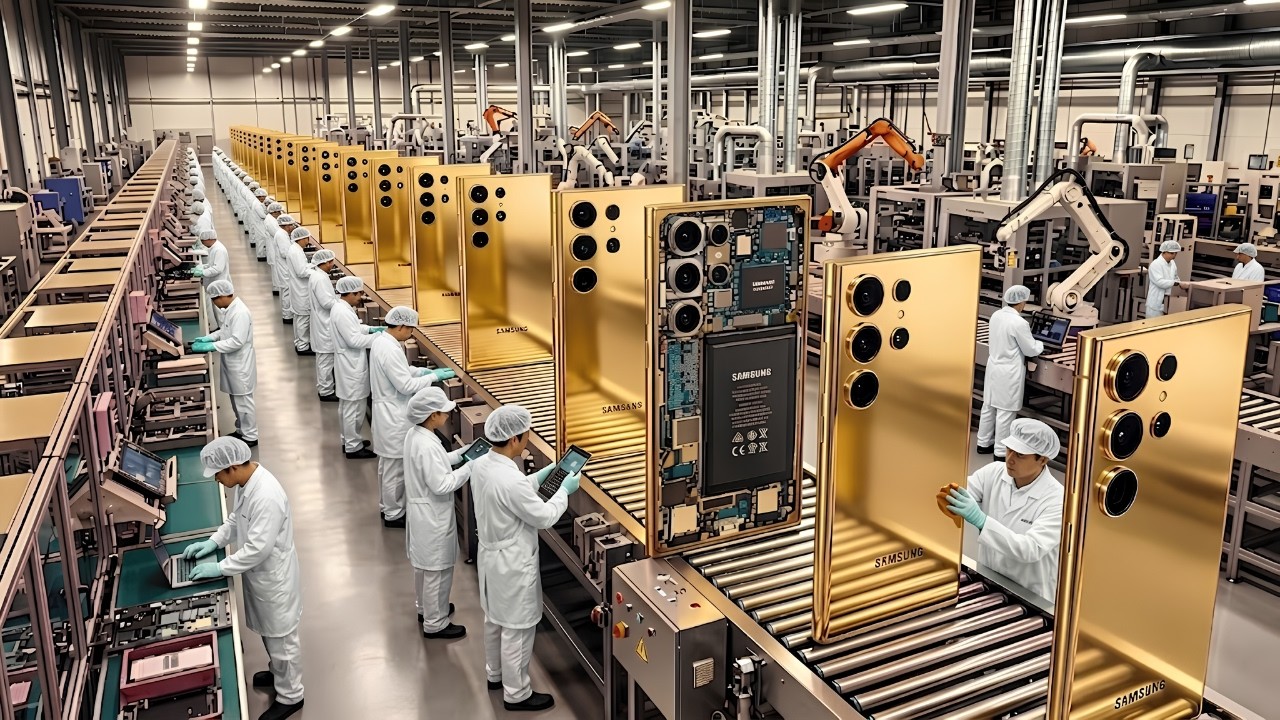 Inside the $1B Tech Factory Assembling the S26 Ultra Full Process
