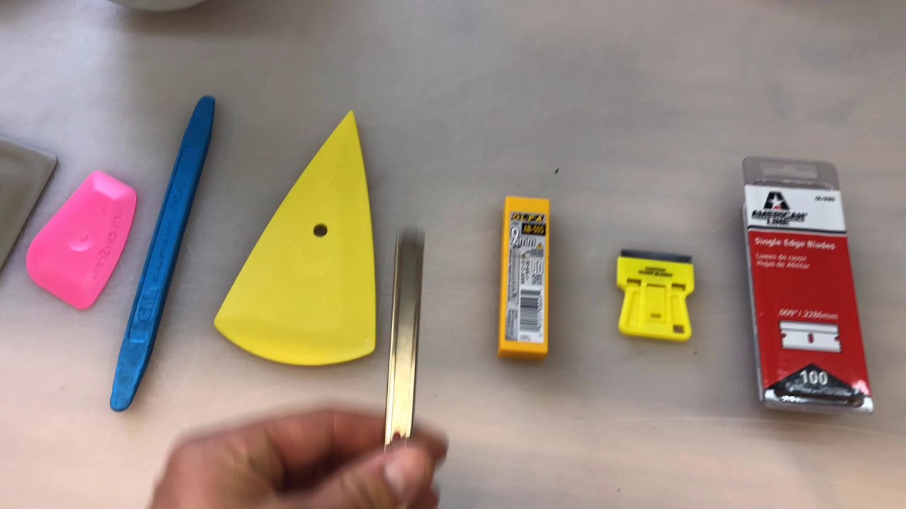 The Basic Tools Needed To Start Tinting Windows