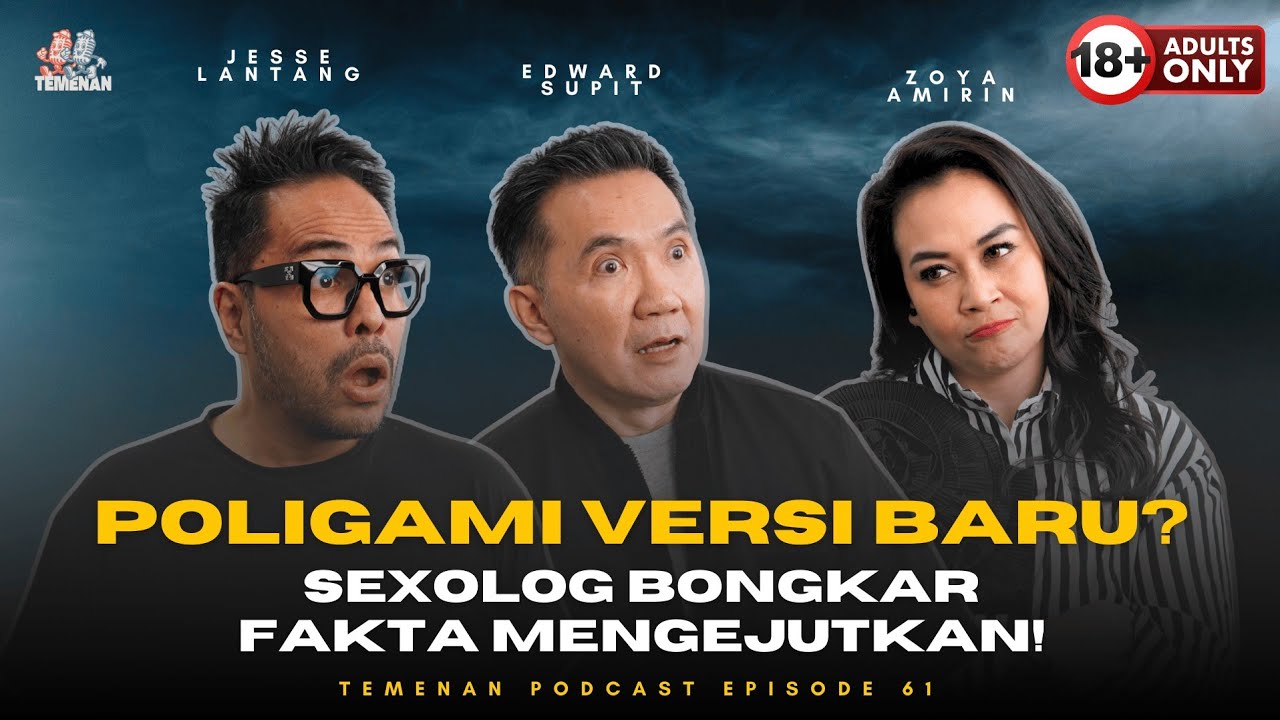 LAGI TREND SUAMI ISTRI BOLEH HAVING S3X SAMA ORANG LAIN‼️ TEMENAN Podcast ft Zoya Amirin ‐ Sexolog