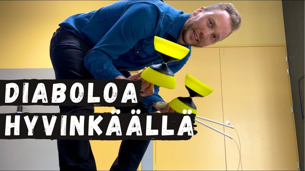 Diabolo temppuja Hyvinkäällä