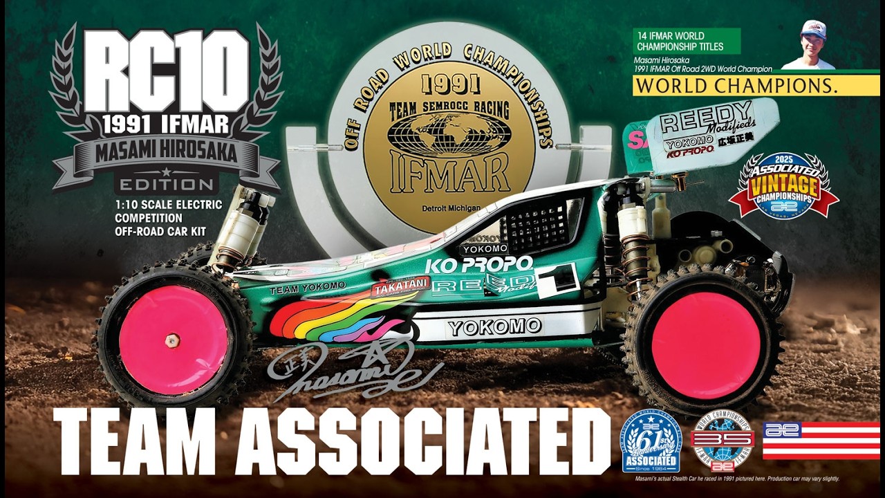Team Associated 91 Stealth Car Masami Edition