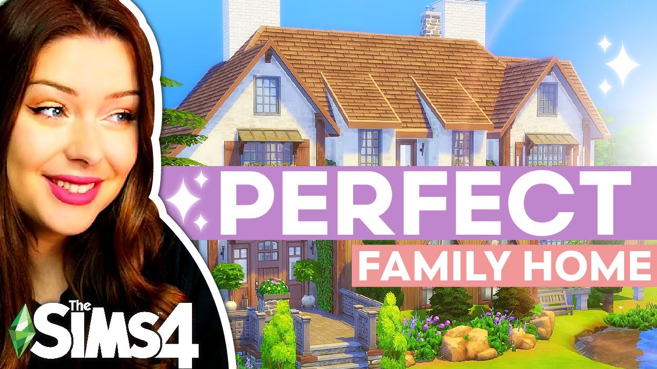 Строительство ИДЕАЛЬНОГО дома мечты для всей семьи в The Sims 4