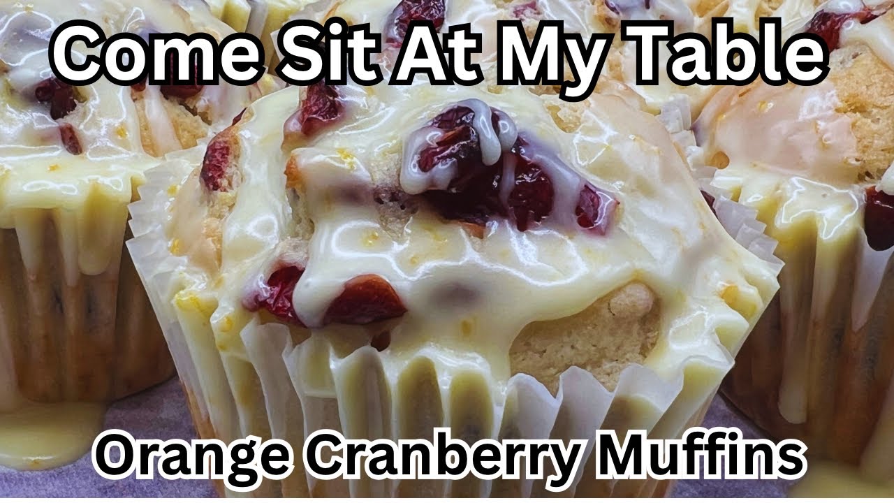 Orange Cranberry Muffin - Moist and Delicious - Bakery quality in your own kitchen!