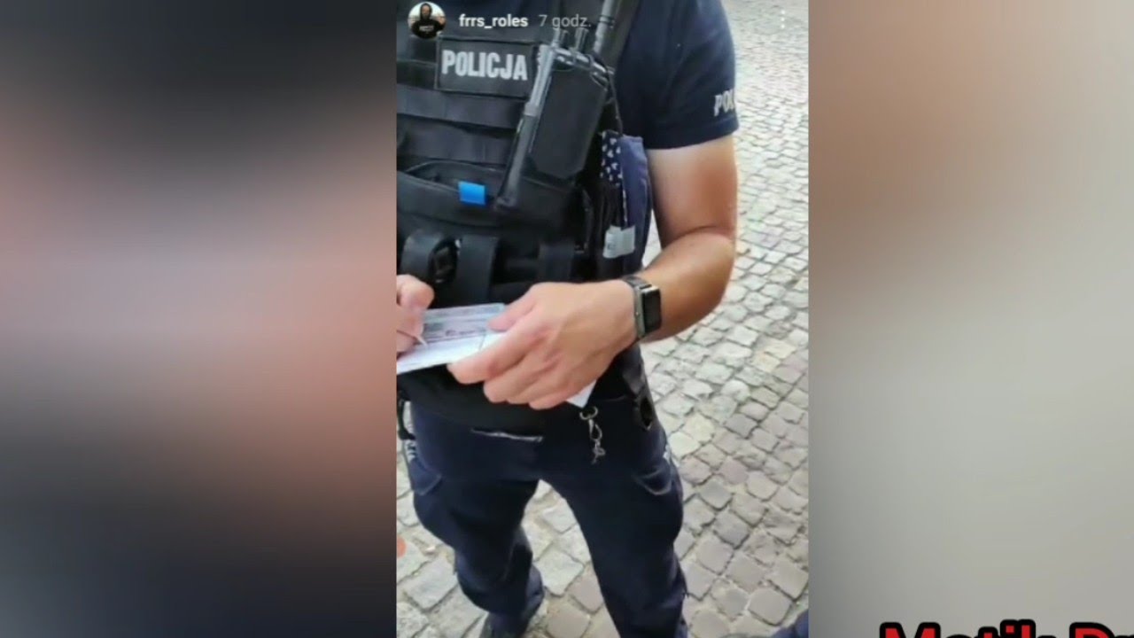 Roles vs Policja (miał przy sobie broń 😱)